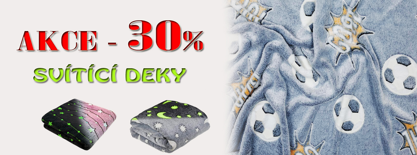 svítící deky nové